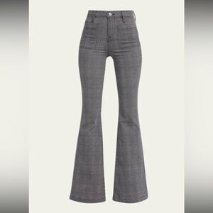 FRAME Le Bardot Flare Pants in Noir Multi